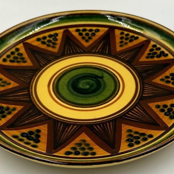 Set of 2 Vtg Arnold Zahner Rheinfelden Small 8" Plates MCM decor - Picture 6 of 8